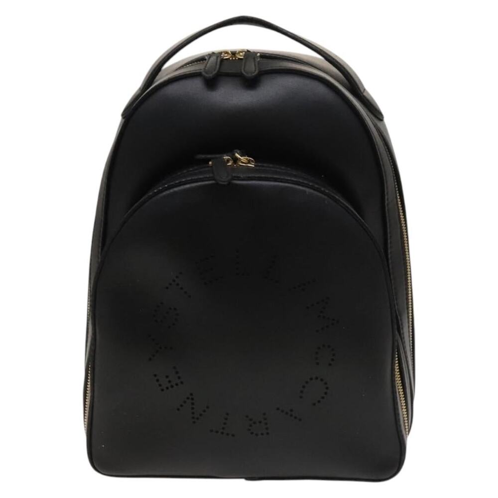 Stella Mccartney Leather Backpack Black